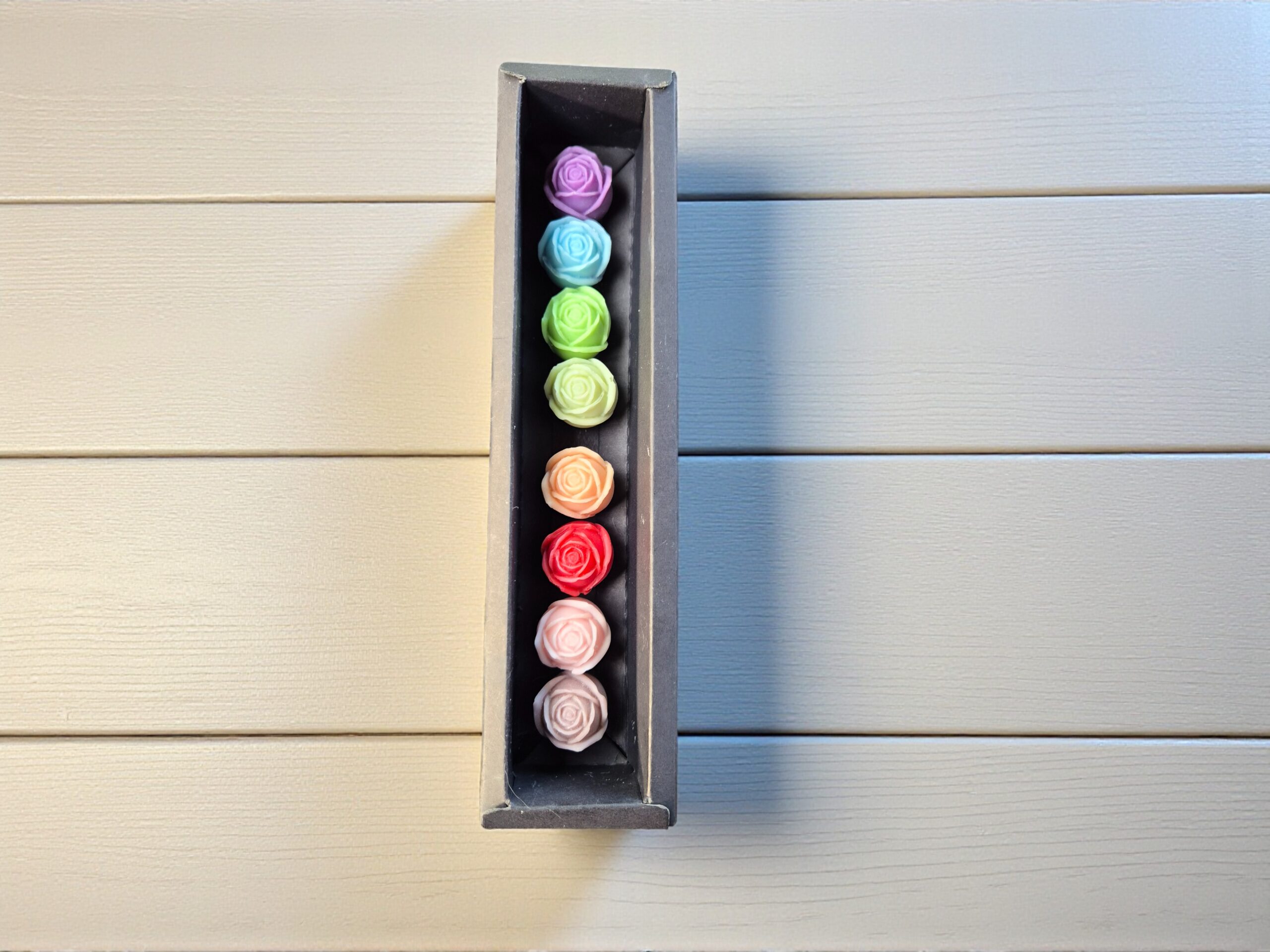 Mini Rose natural soy luxury candles hand-poured gift box in Melbourne