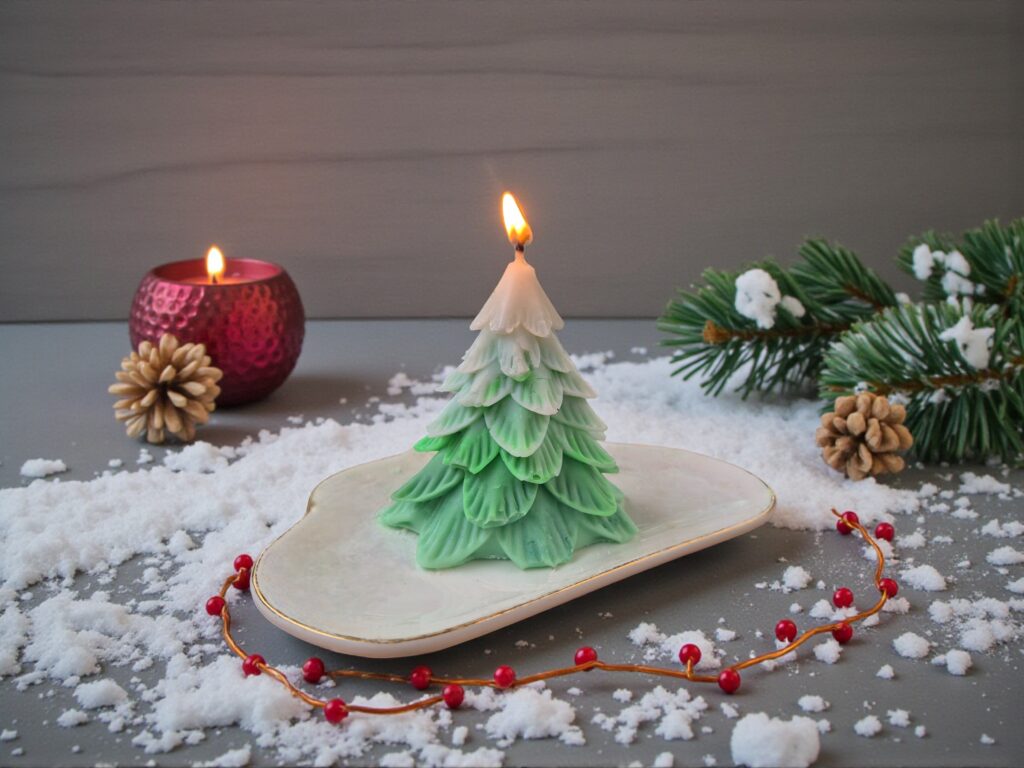 Christmas Pine Tree Candle_NatureEnriched 2_Gift