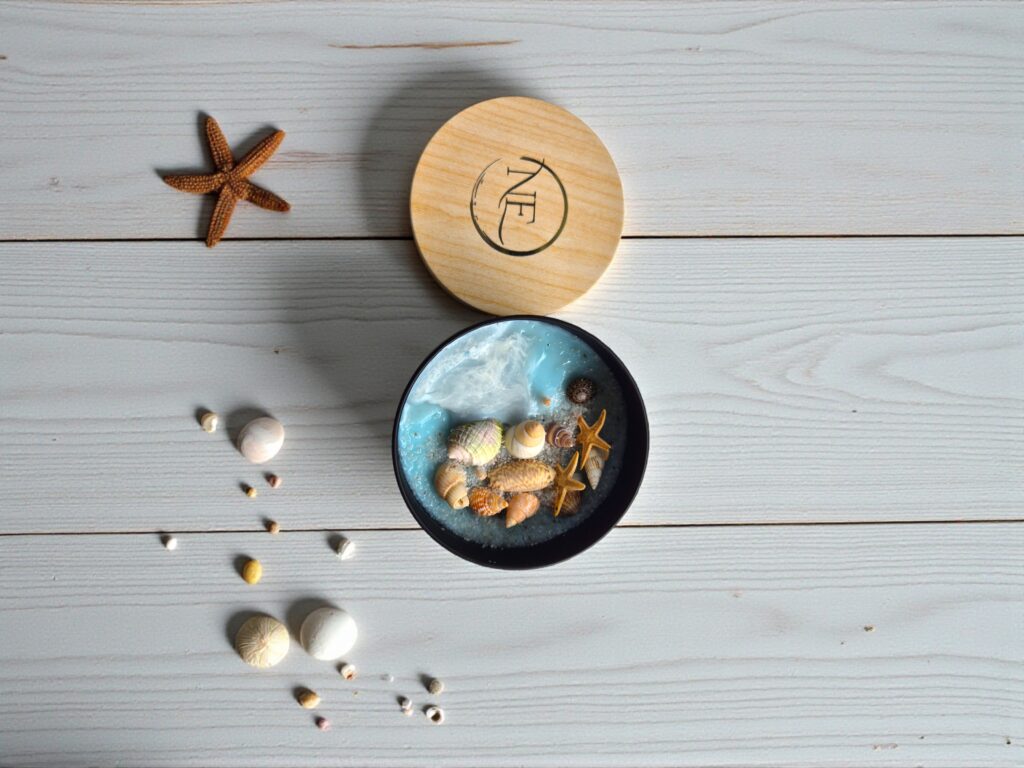 Explore our artisan ocean candles, crafted from natural soy wax for a stylish touch. Perfect gift for any occasion!